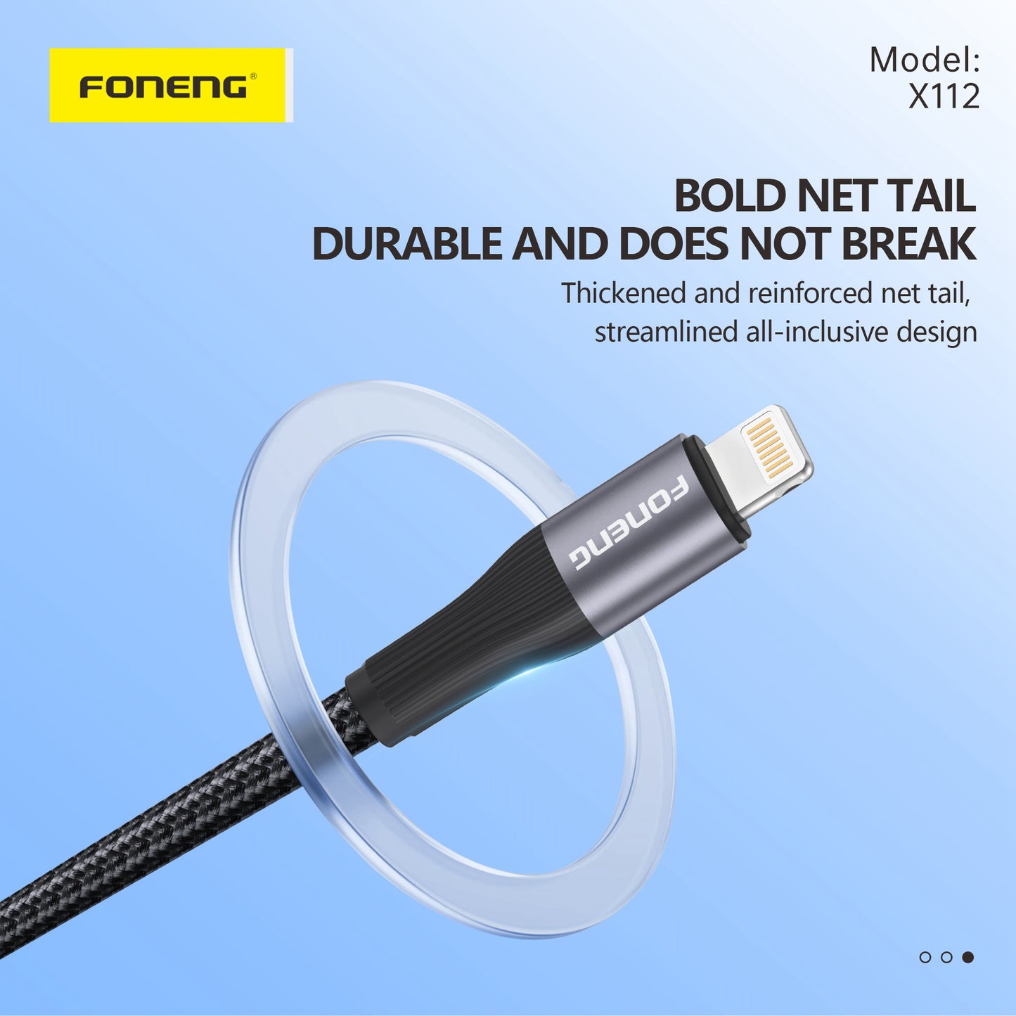 Foneng Fast Cable Type-C To IP